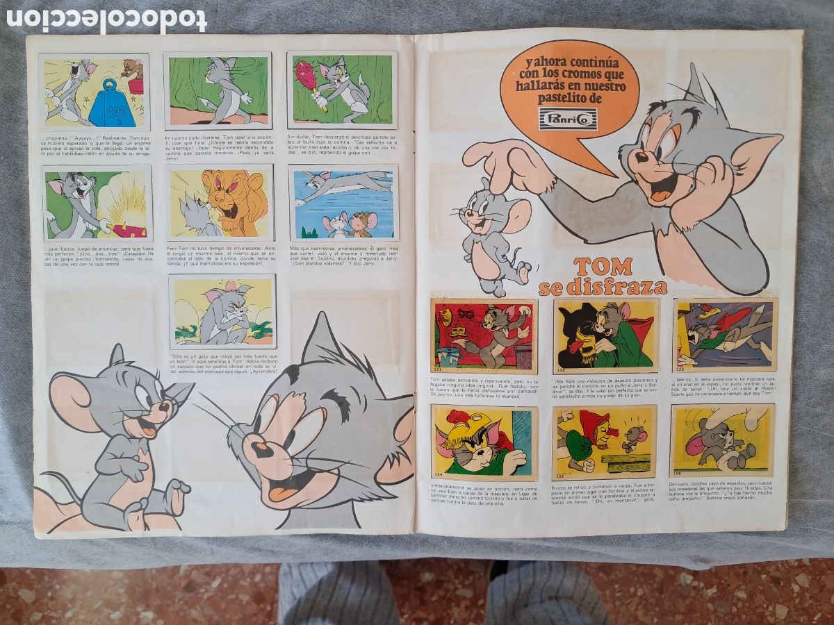 Coleccionismo &aacute;lbum: Album Tom y jerry 1980 - Foto 5
