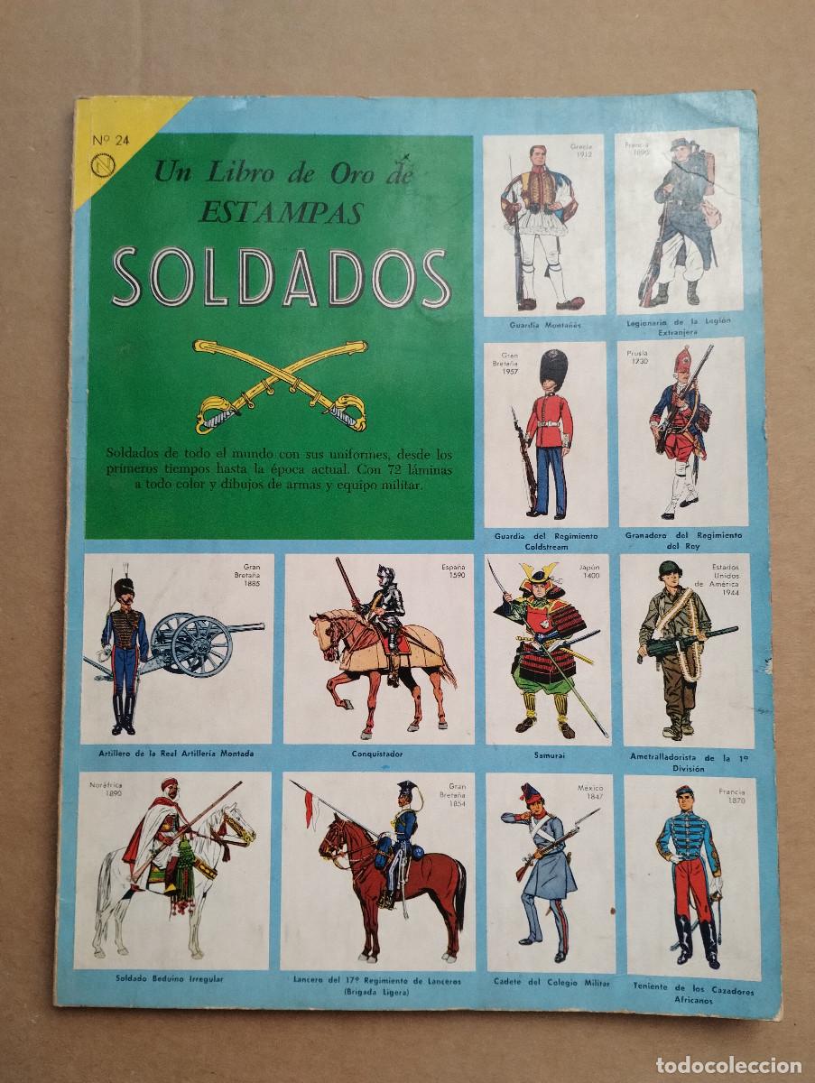 Coleccionismo &Aacute;lbum: El libro de Oro de Estampas. Soldados. 72 l&aacute;minas. completo