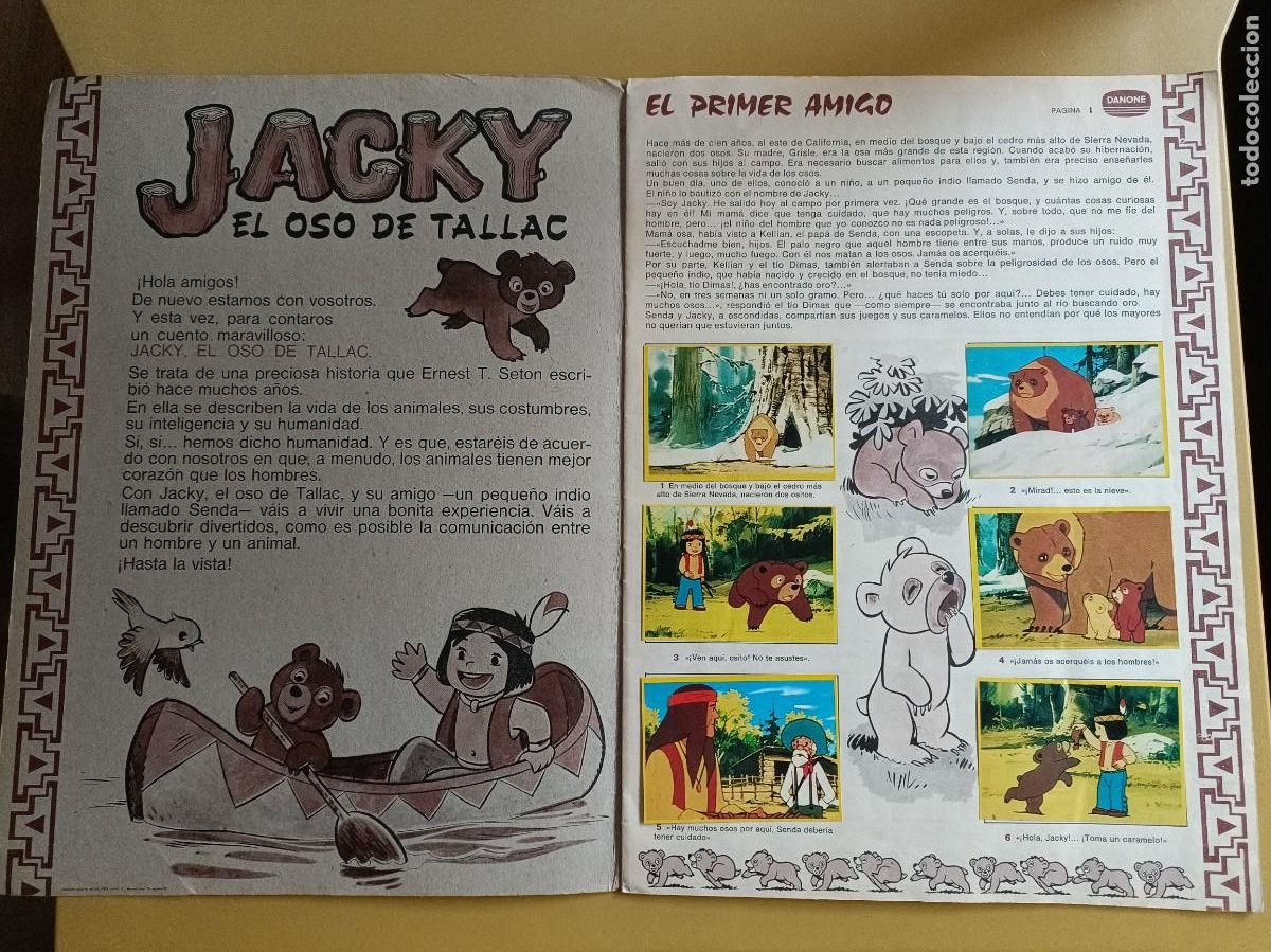 Coleccionismo &aacute;lbum: jacky, el oso de tallac - Foto 2
