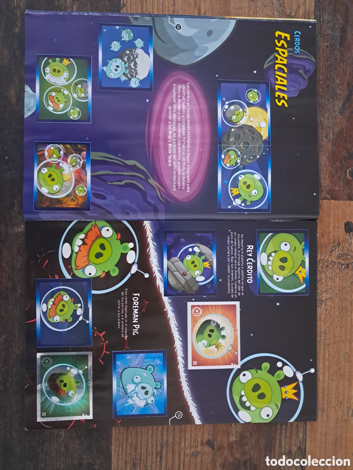 Coleccionismo &aacute;lbum: Album Angry birds, Space - Foto 3