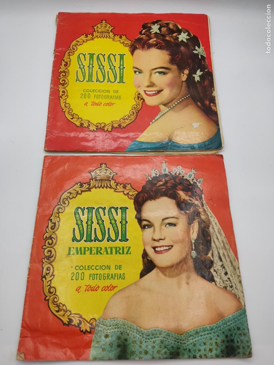 Coleccionismo &aacute;lbum: LOTE DE 2 ALBUNES SISSI COMPLETOS - Foto 1