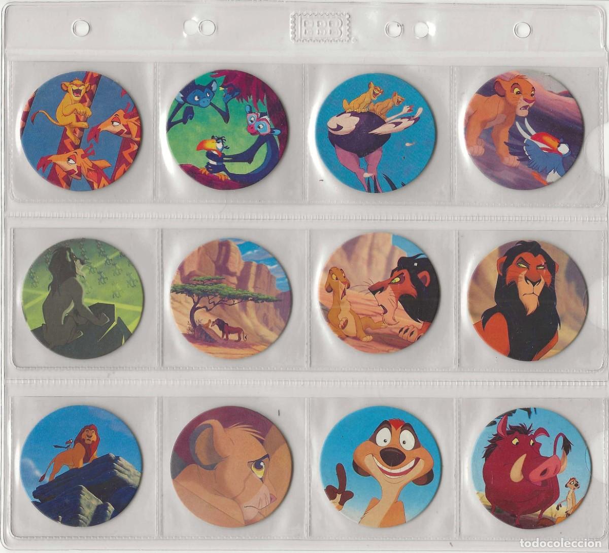 Coleccionismo &aacute;lbum: PANINI -- TAZOS/ CAPS -- EL REY LE&Oacute;N - Foto 1