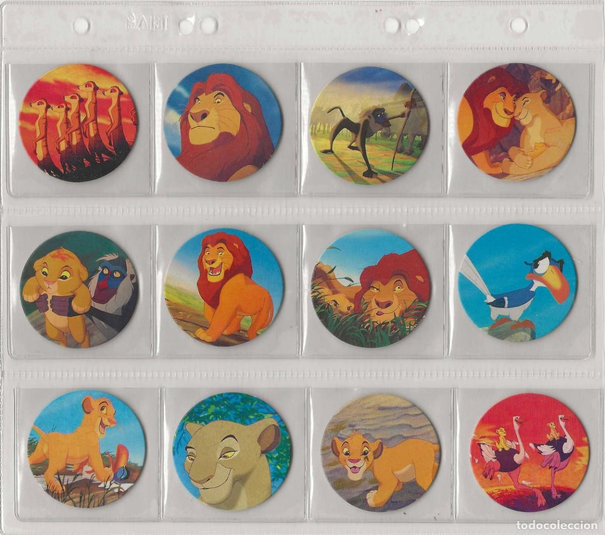 Coleccionismo &aacute;lbum: PANINI -- TAZOS/ CAPS -- EL REY LE&Oacute;N - Foto 3