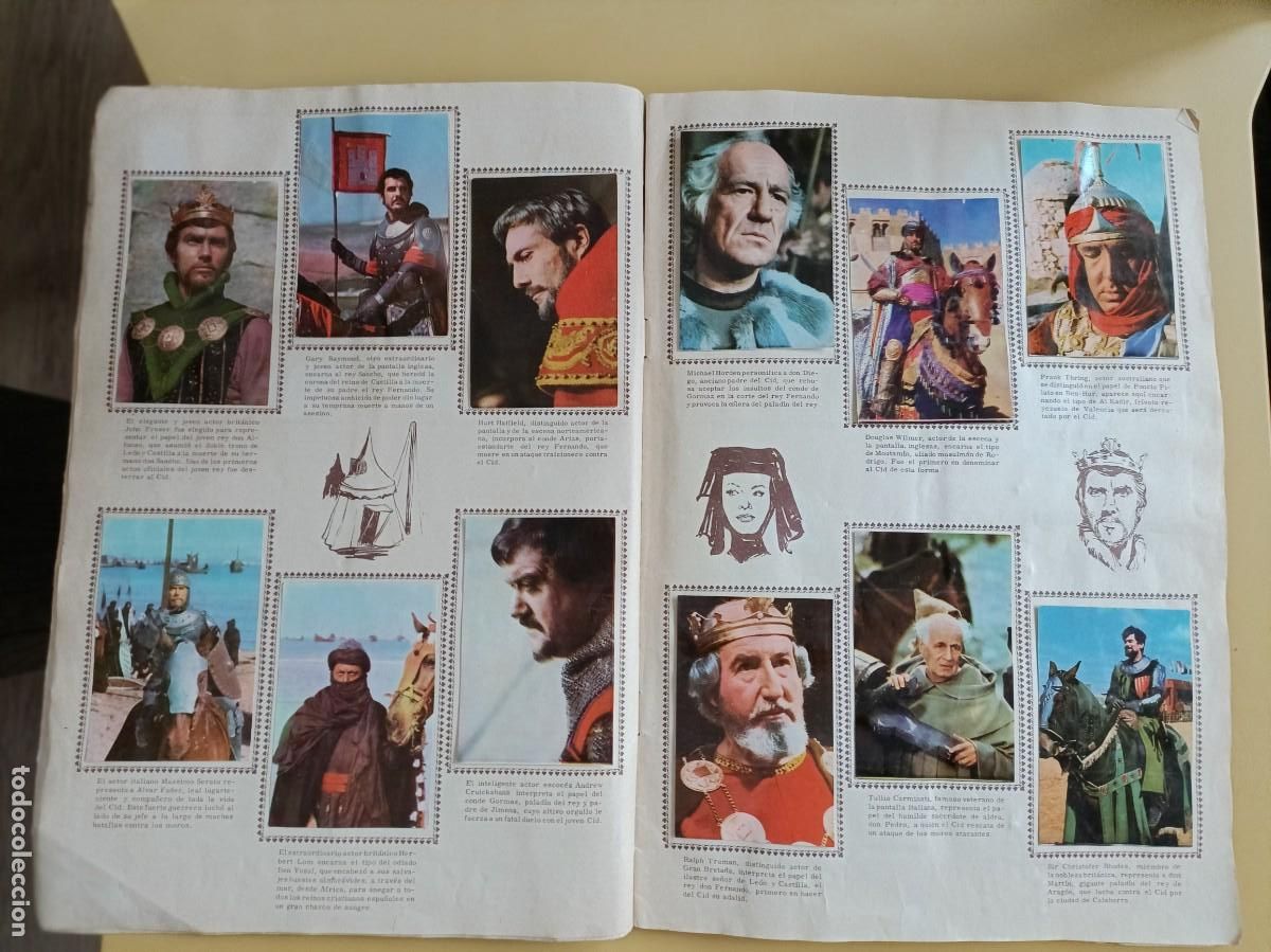 Coleccionismo &aacute;lbum: el cid, album de la pelicula - Foto 3