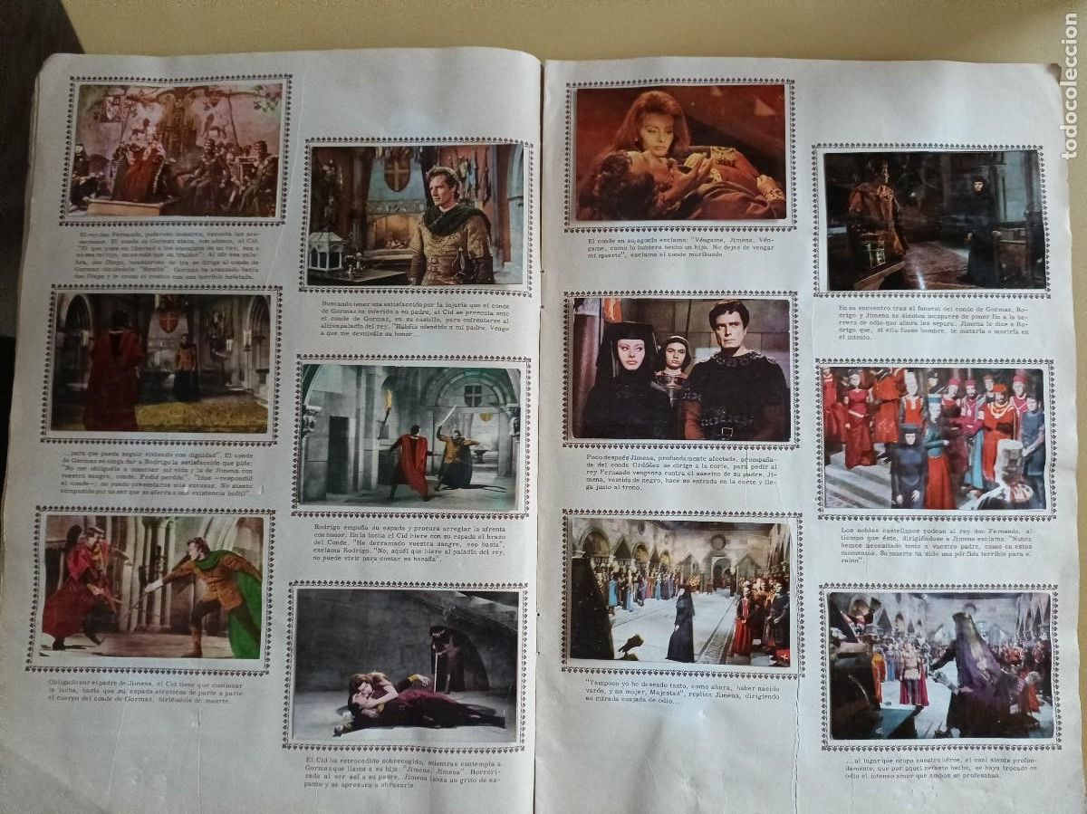 Coleccionismo &aacute;lbum: el cid, album de la pelicula - Foto 6