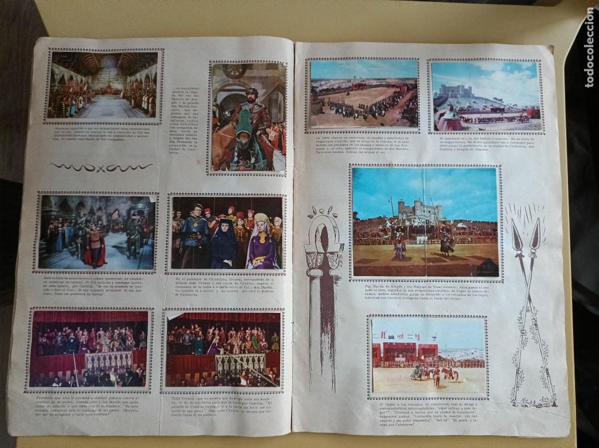 Coleccionismo &aacute;lbum: el cid, album de la pelicula - Foto 7