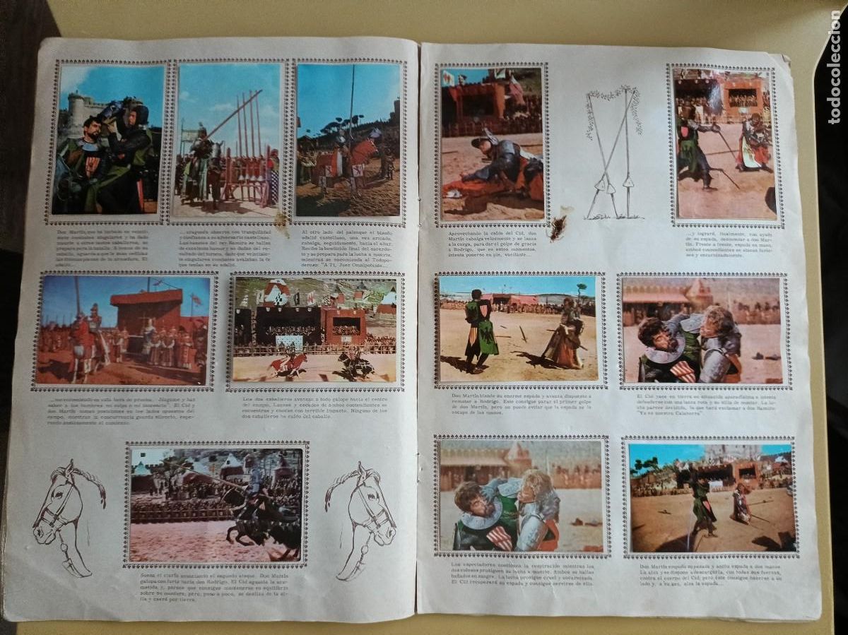 Coleccionismo &aacute;lbum: el cid, album de la pelicula - Foto 8