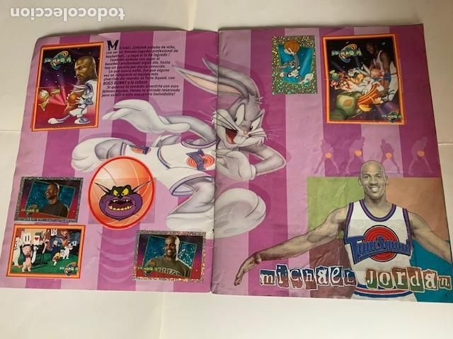 Coleccionismo &aacute;lbum: ALBUM SPACE JAM CON MICHAEL JORDAN - Foto 2