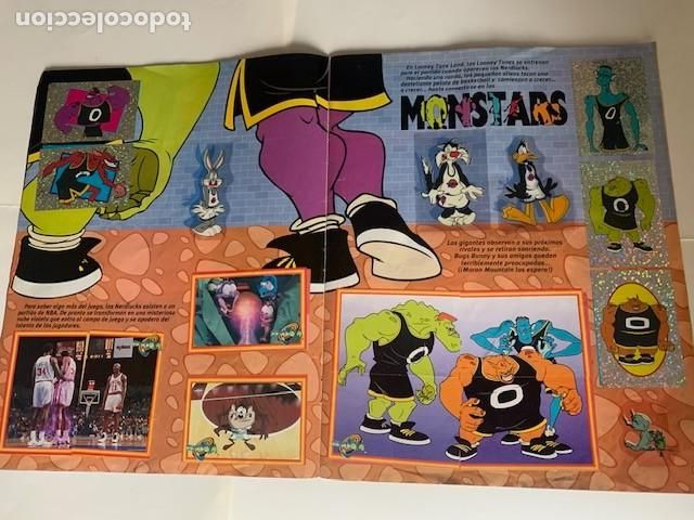 Coleccionismo &aacute;lbum: ALBUM SPACE JAM CON MICHAEL JORDAN - Foto 3