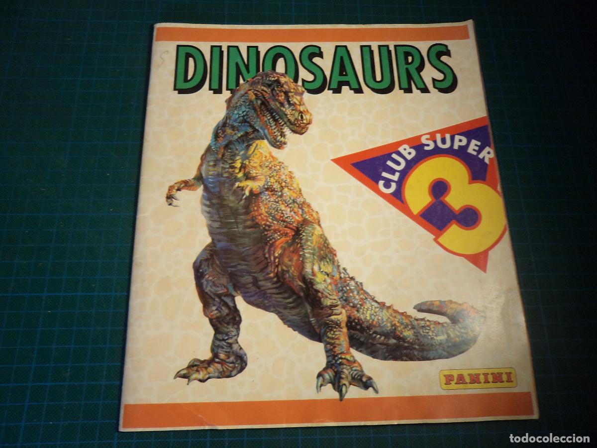 Coleccionismo &aacute;lbum: Dinosaurs. Panini. Completo. En catalan. - Foto 1