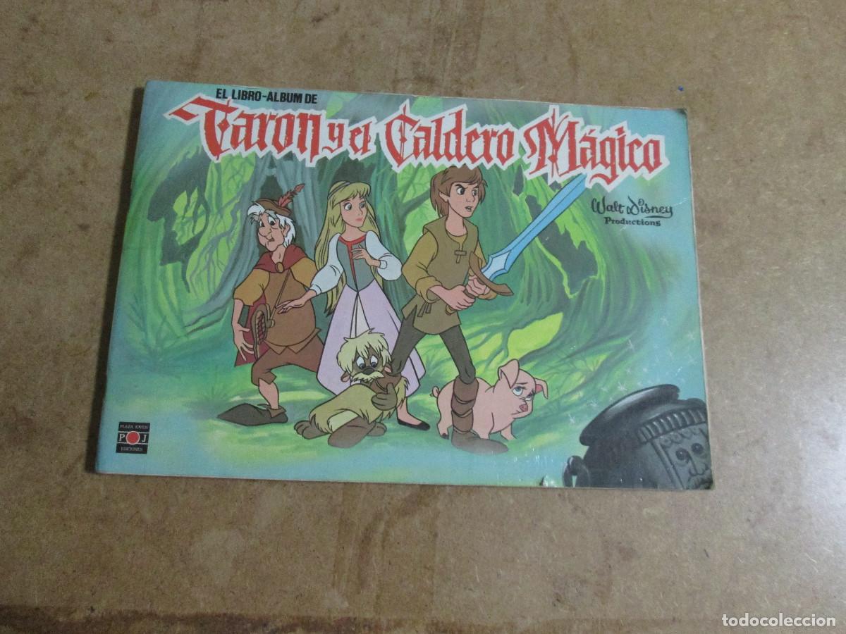 Collectionnisme Album: album completo de taron y el caldero m&aacute;gico de walt disney de plaza joven ediciones