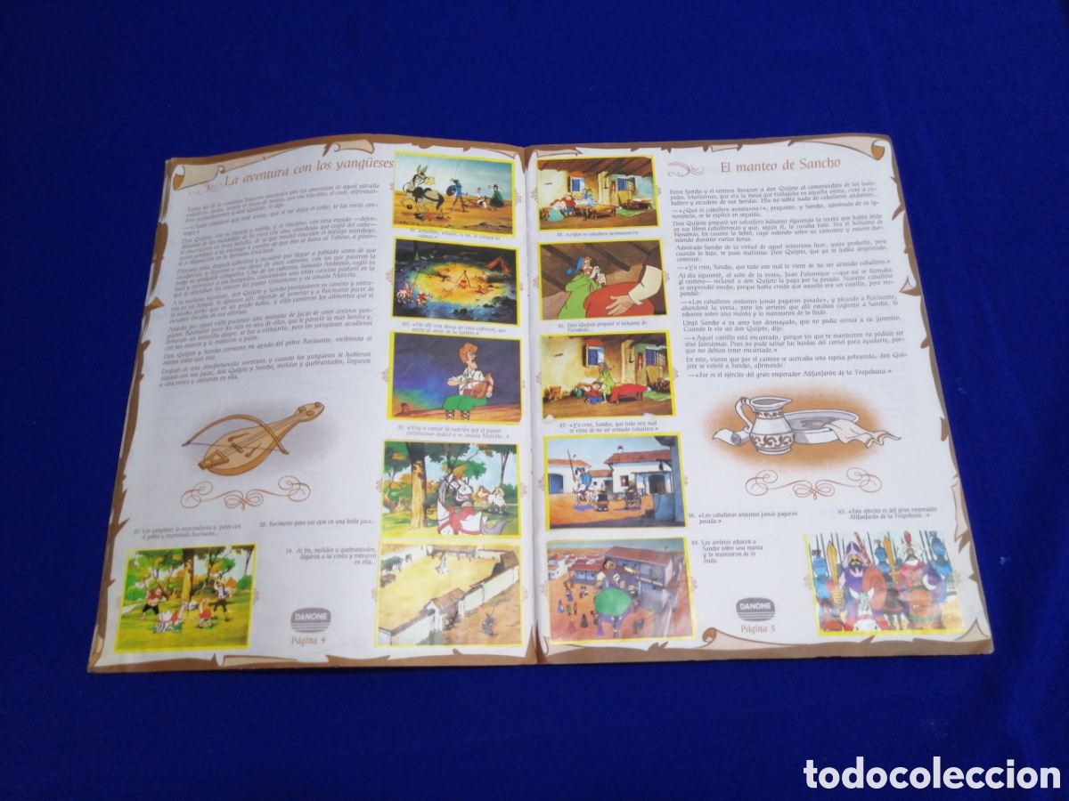 Coleccionismo &aacute;lbum: DON QUIJOTE DE LA MANCHA - DANONE - Foto 5