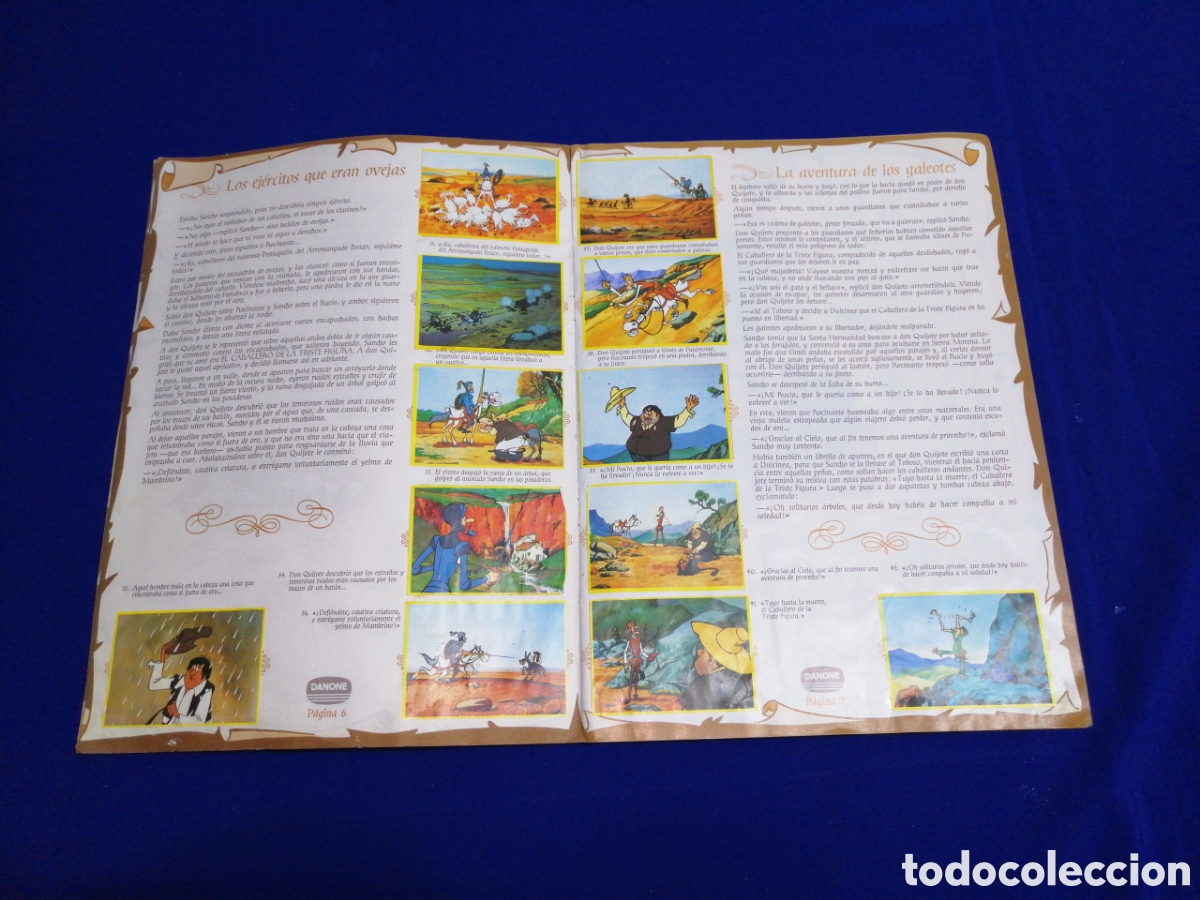 Coleccionismo &aacute;lbum: DON QUIJOTE DE LA MANCHA - DANONE - Foto 6