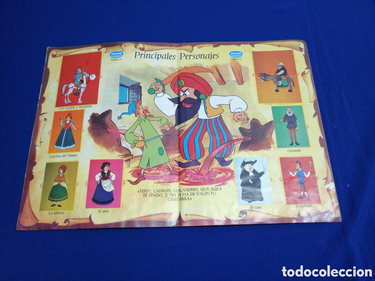 Coleccionismo &aacute;lbum: DON QUIJOTE DE LA MANCHA - DANONE - Foto 7