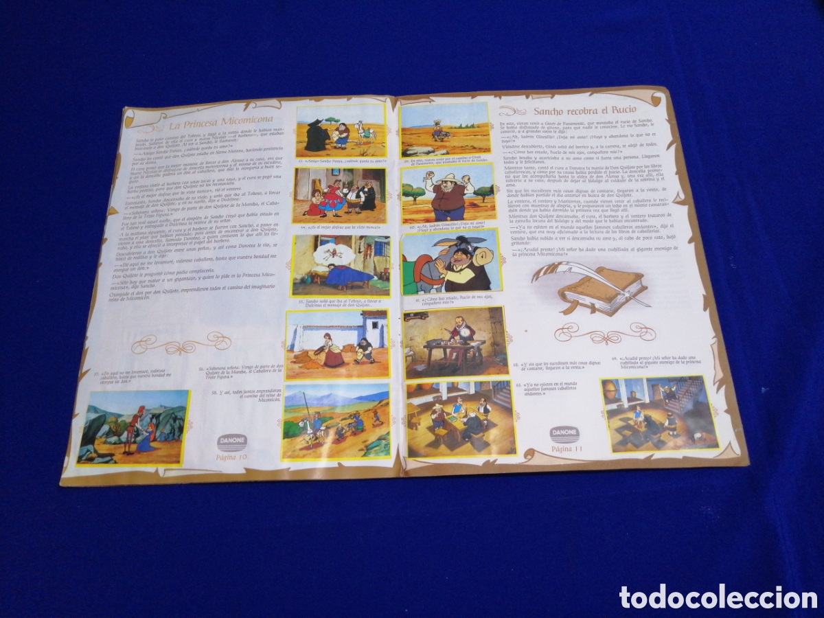 Coleccionismo &aacute;lbum: DON QUIJOTE DE LA MANCHA - DANONE - Foto 8