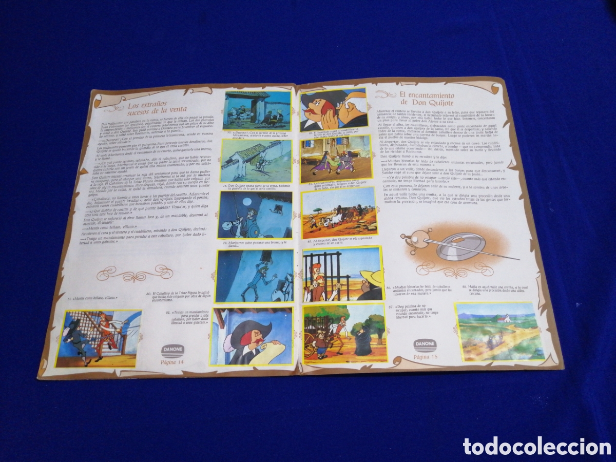 Coleccionismo &aacute;lbum: DON QUIJOTE DE LA MANCHA - DANONE - Foto 10