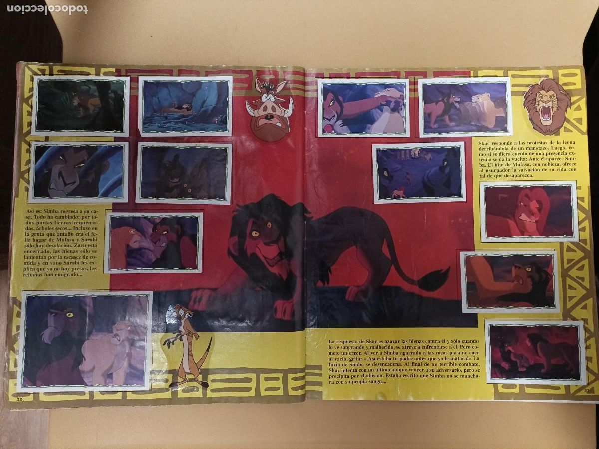 Coleccionismo &aacute;lbum: el rey leon, walt disney - Foto 17