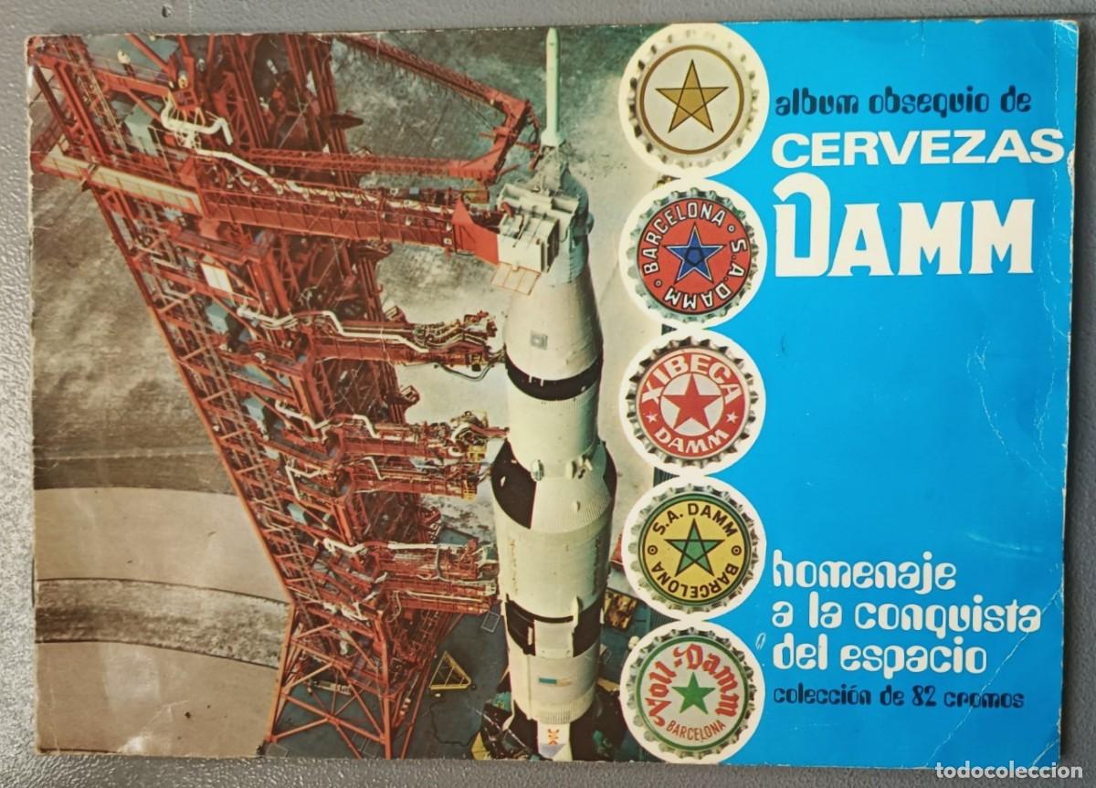 Collezionismo &Aacute;lbum: HOMENAJE A LA CONQUISTA DEL ESPACIO, cervezas DAMM-1970, COMPLETO, 82 cromos.