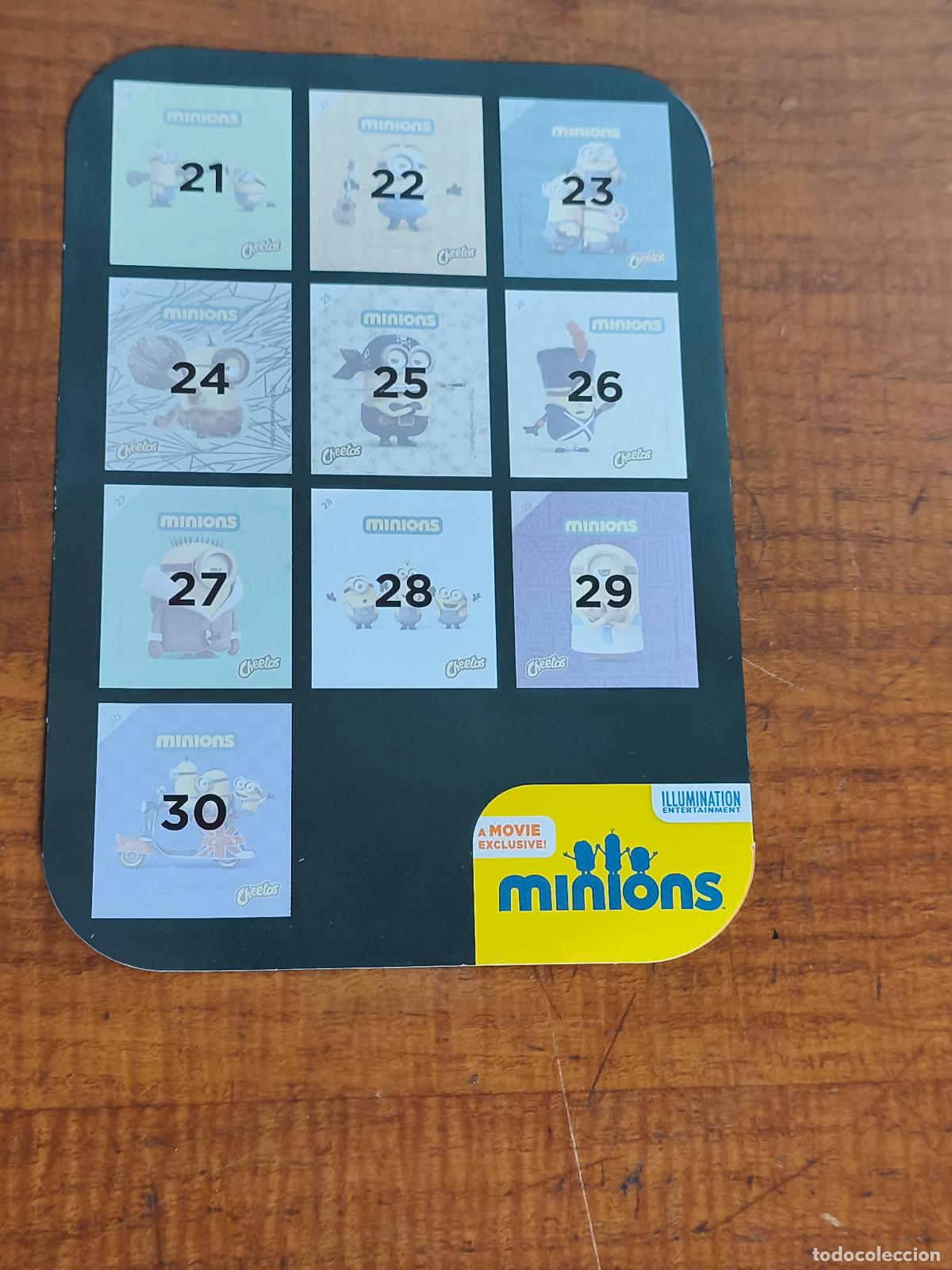 Coleccionismo &aacute;lbum: CHEETOS/ MATUTANO -- MINIONS - Foto 3