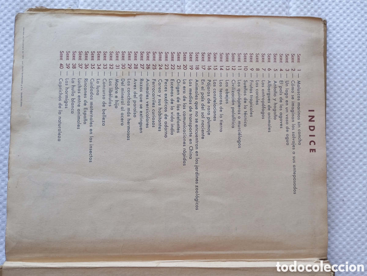 Coleccionismo &aacute;lbum: Curiosidades del Universo 1933 - Foto 3