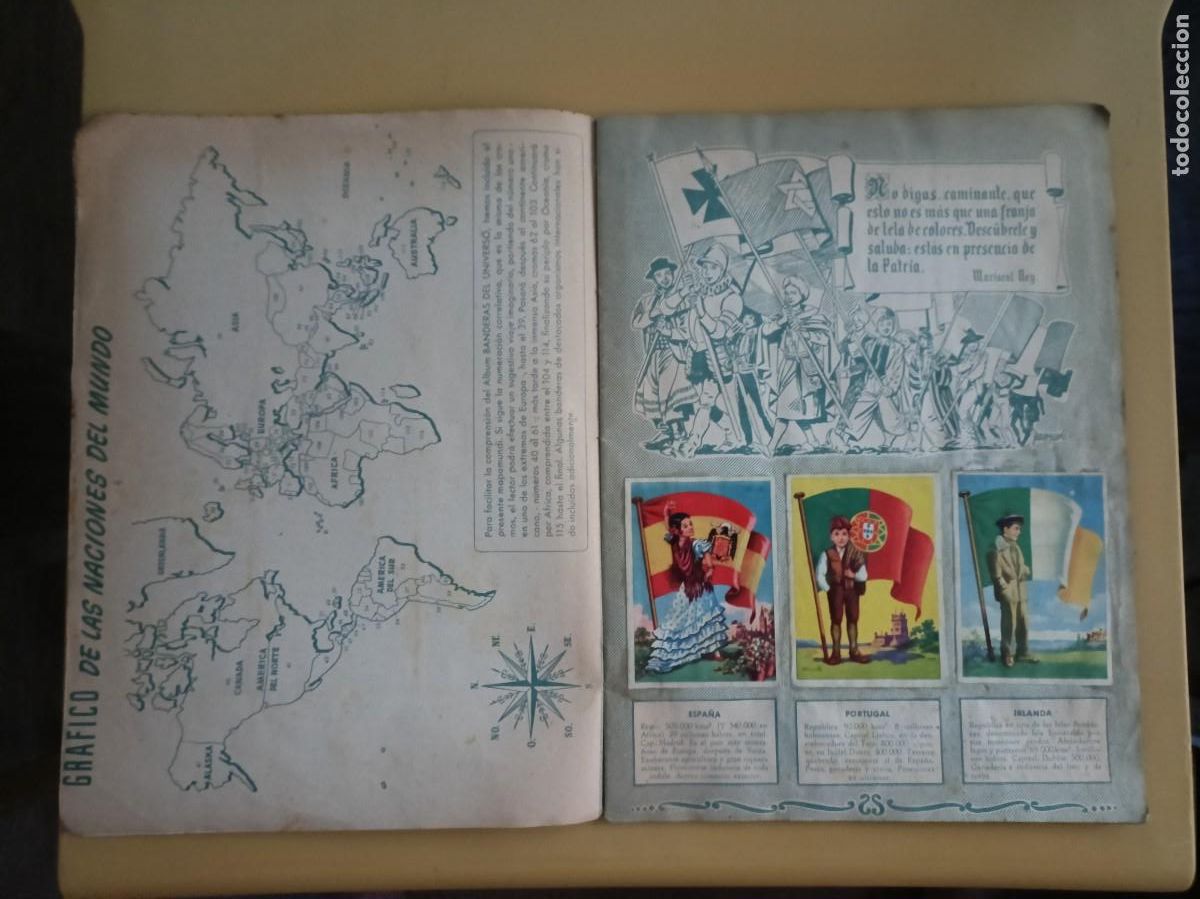 Coleccionismo &aacute;lbum: banderas del universo - Foto 2