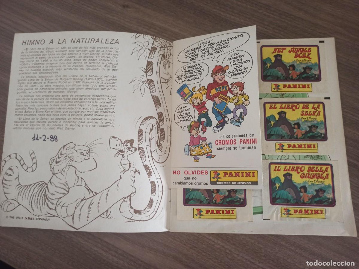 Coleccionismo &aacute;lbum: &Aacute;lbum El Libro de la Selva - Foto 2