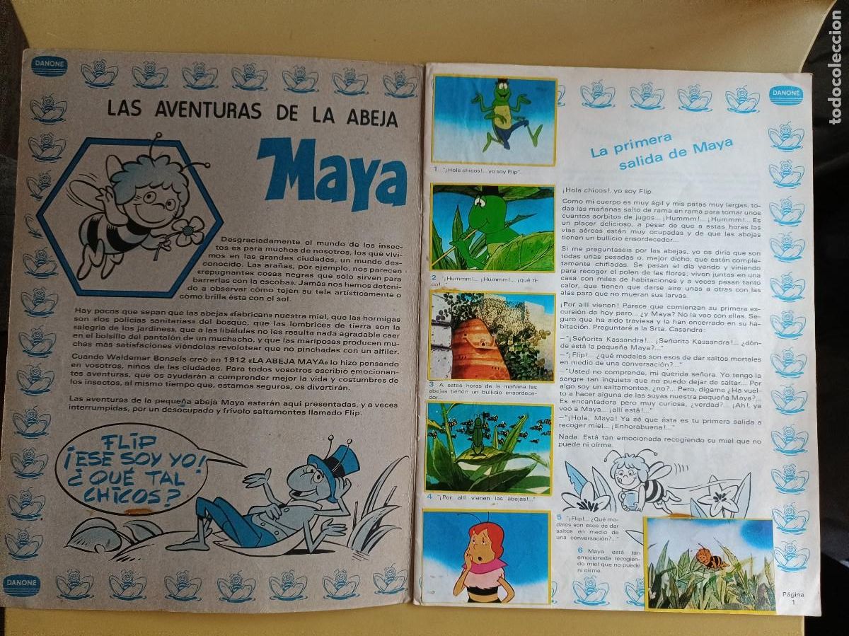 Coleccionismo &aacute;lbum: las aventuras de la abeja maya - Foto 2