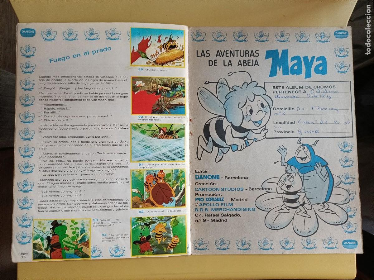 Coleccionismo &aacute;lbum: las aventuras de la abeja maya - Foto 10