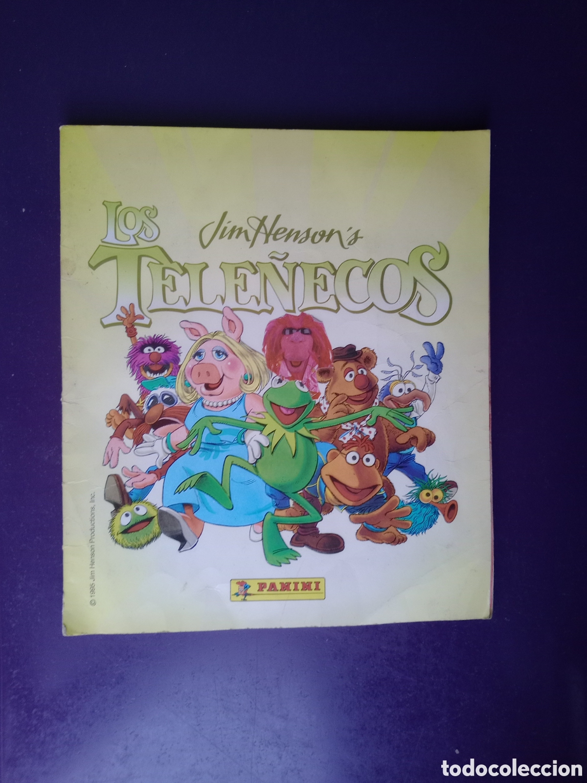 Sammeln Sammelalbum: ALBUM TELE&Ntilde;ECOS JIM HENSON PANINI 1995 COMPLETO