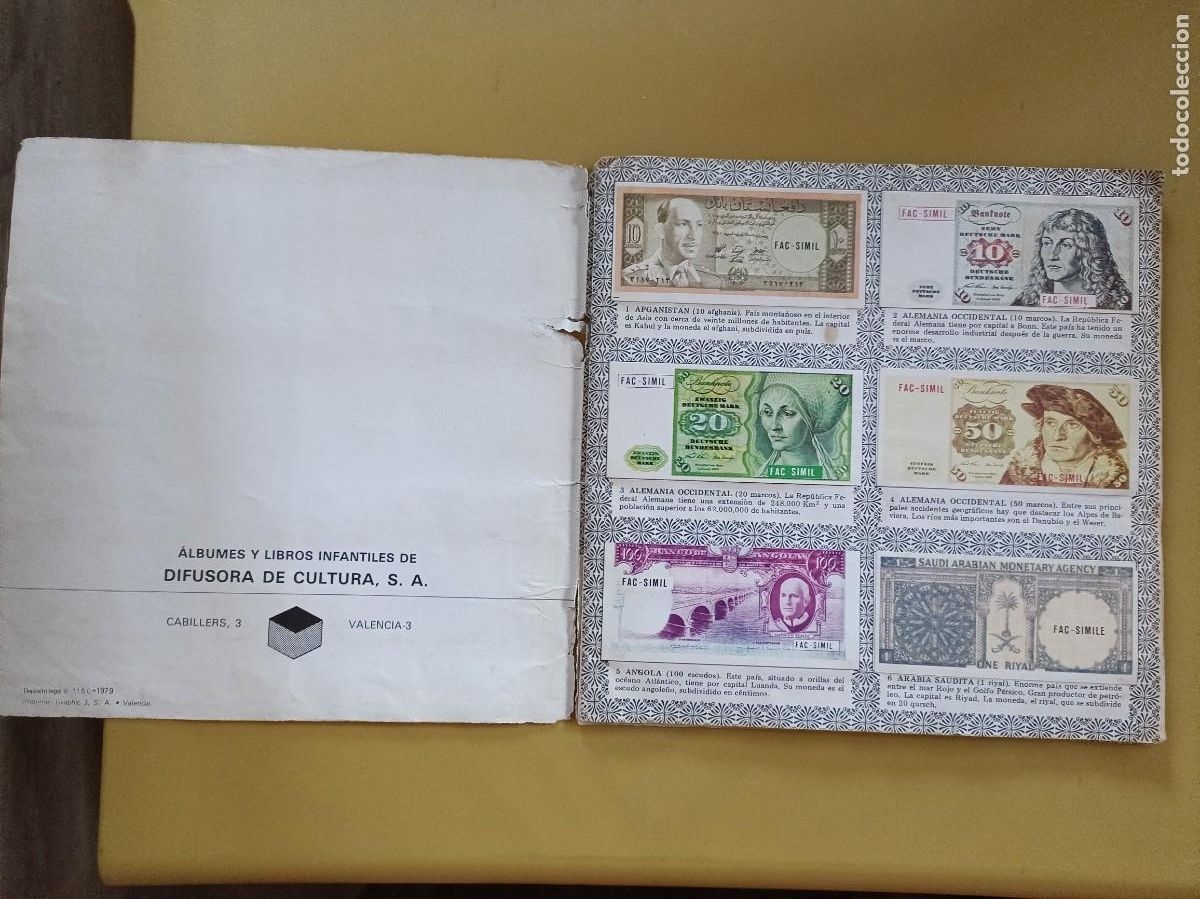 Coleccionismo &aacute;lbum: dinero de todos los paises - Foto 2