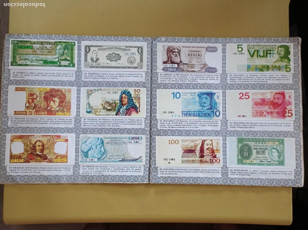 Coleccionismo &aacute;lbum: dinero de todos los paises - Foto 7