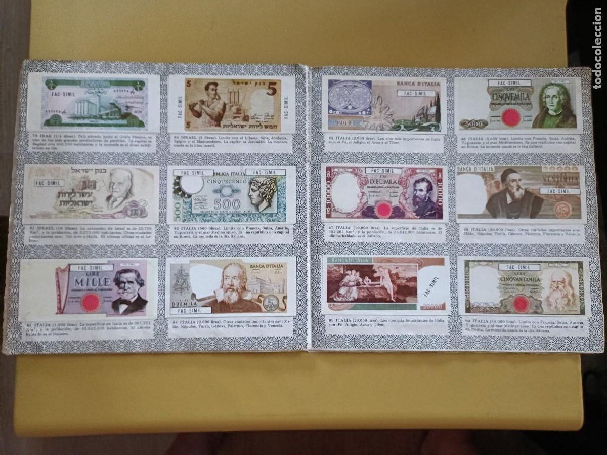 Coleccionismo &aacute;lbum: dinero de todos los paises - Foto 9