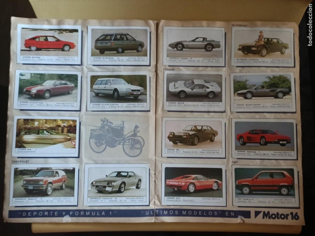 Coleccionismo &aacute;lbum: coches, ediciones unidas. - Foto 4