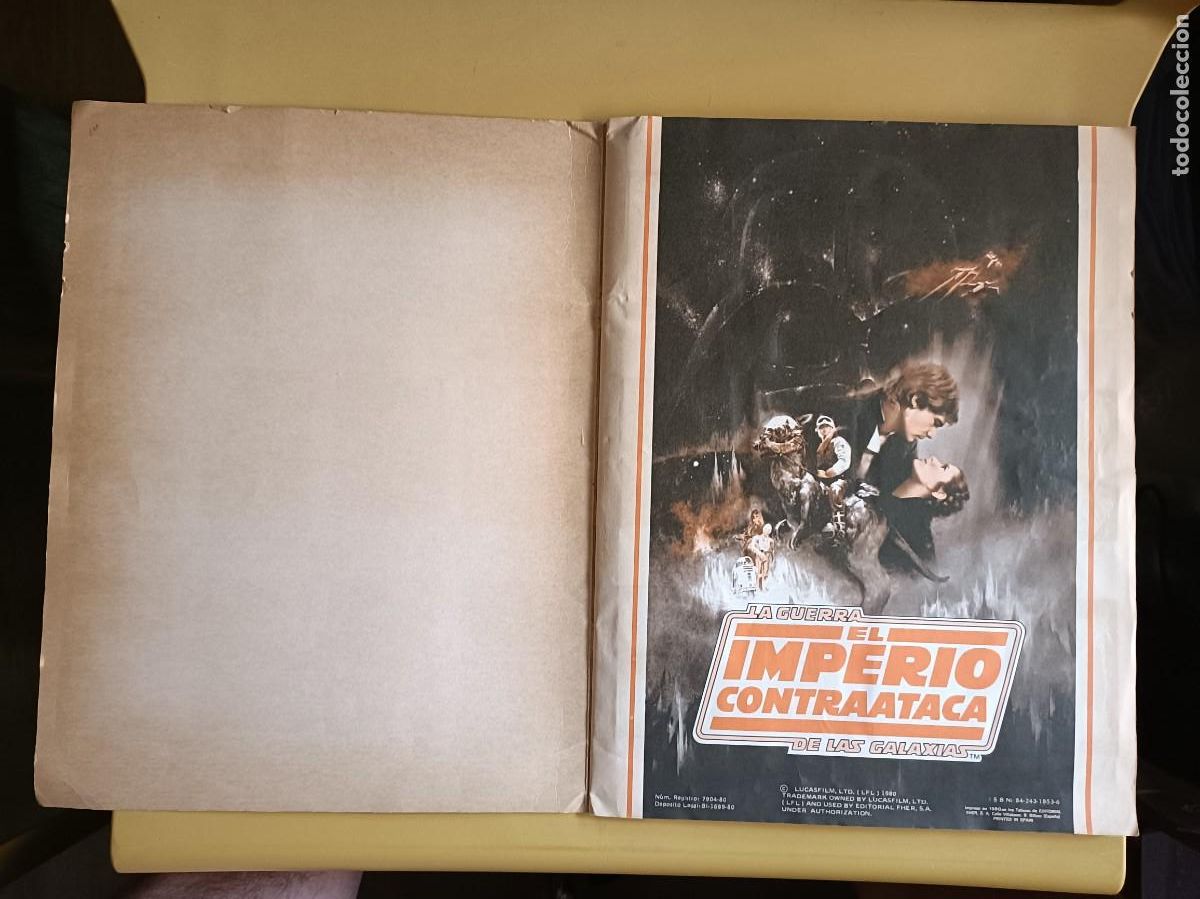 Coleccionismo &aacute;lbum: STAR WARS, EL IMPERIO CONTRAATACA - Foto 2