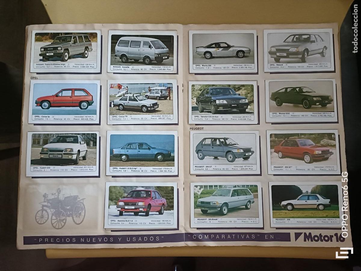 Coleccionismo &aacute;lbum: coches, ediciones unidas 1986 - Foto 11