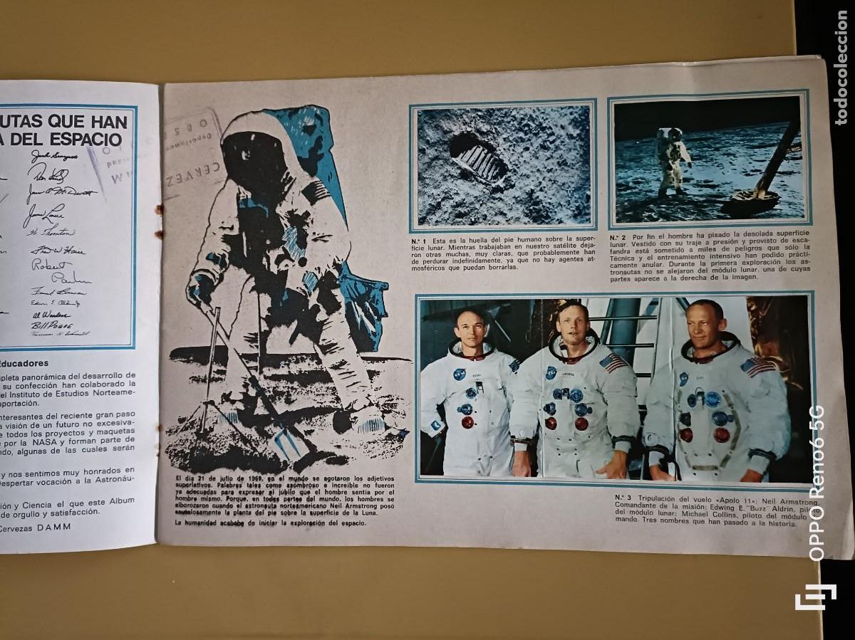Coleccionismo &aacute;lbum: homenaje a la conquista del espacio. - Foto 2