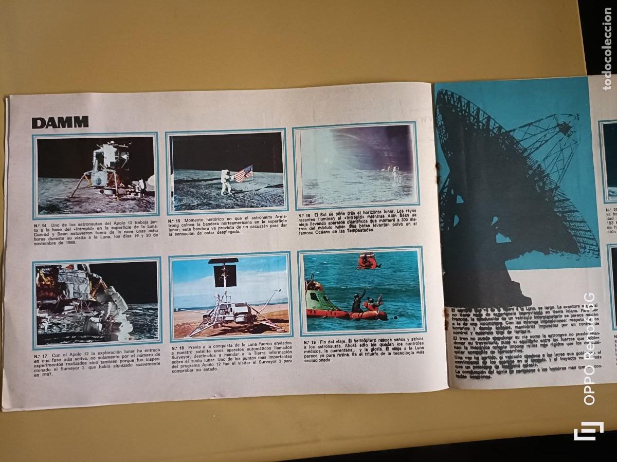 Coleccionismo &aacute;lbum: homenaje a la conquista del espacio. - Foto 4
