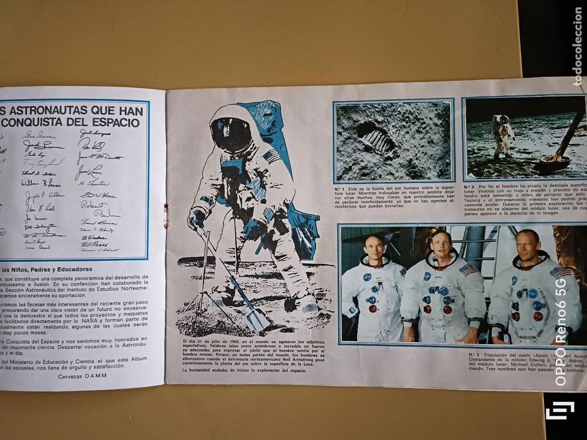 Coleccionismo &aacute;lbum: homenaje a la conquista del espacio. - Foto 2
