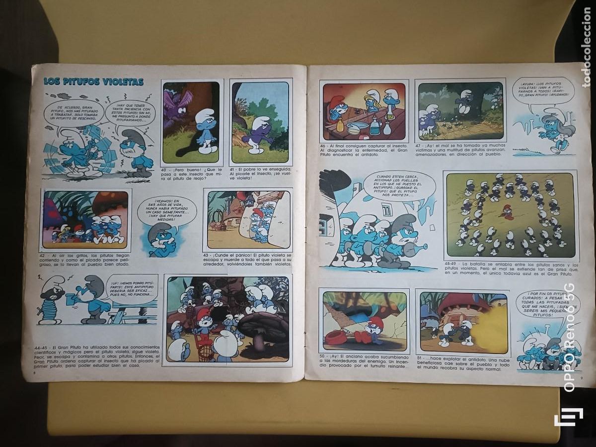 Coleccionismo &aacute;lbum: los pitufos, 1982 panini. - Foto 6