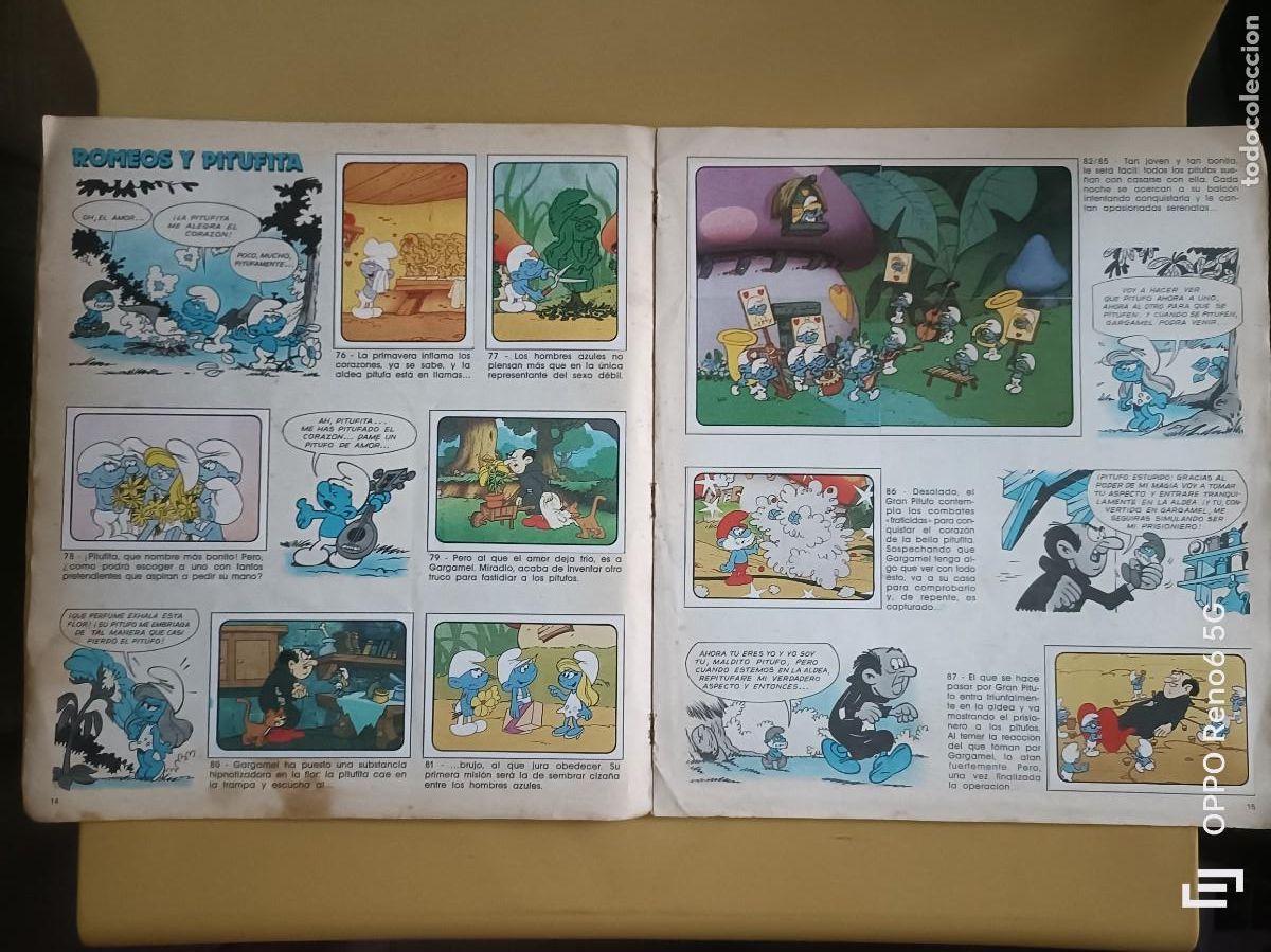 Coleccionismo &aacute;lbum: los pitufos, 1982 panini. - Foto 9