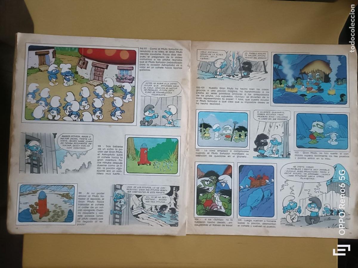 Coleccionismo &aacute;lbum: los pitufos, 1982 panini. - Foto 11