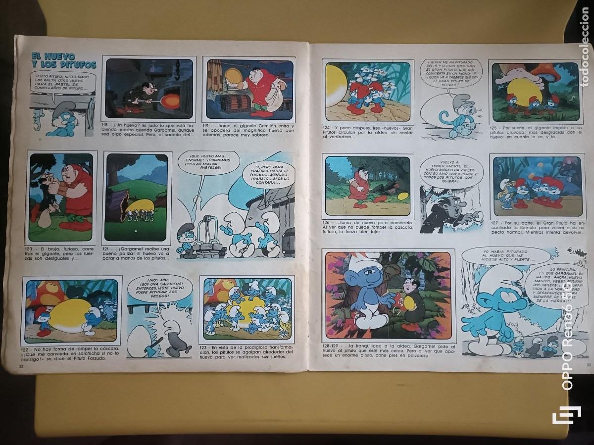 Coleccionismo &aacute;lbum: los pitufos, 1982 panini. - Foto 13