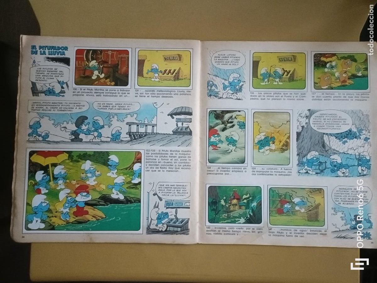 Coleccionismo &aacute;lbum: los pitufos, 1982 panini. - Foto 14