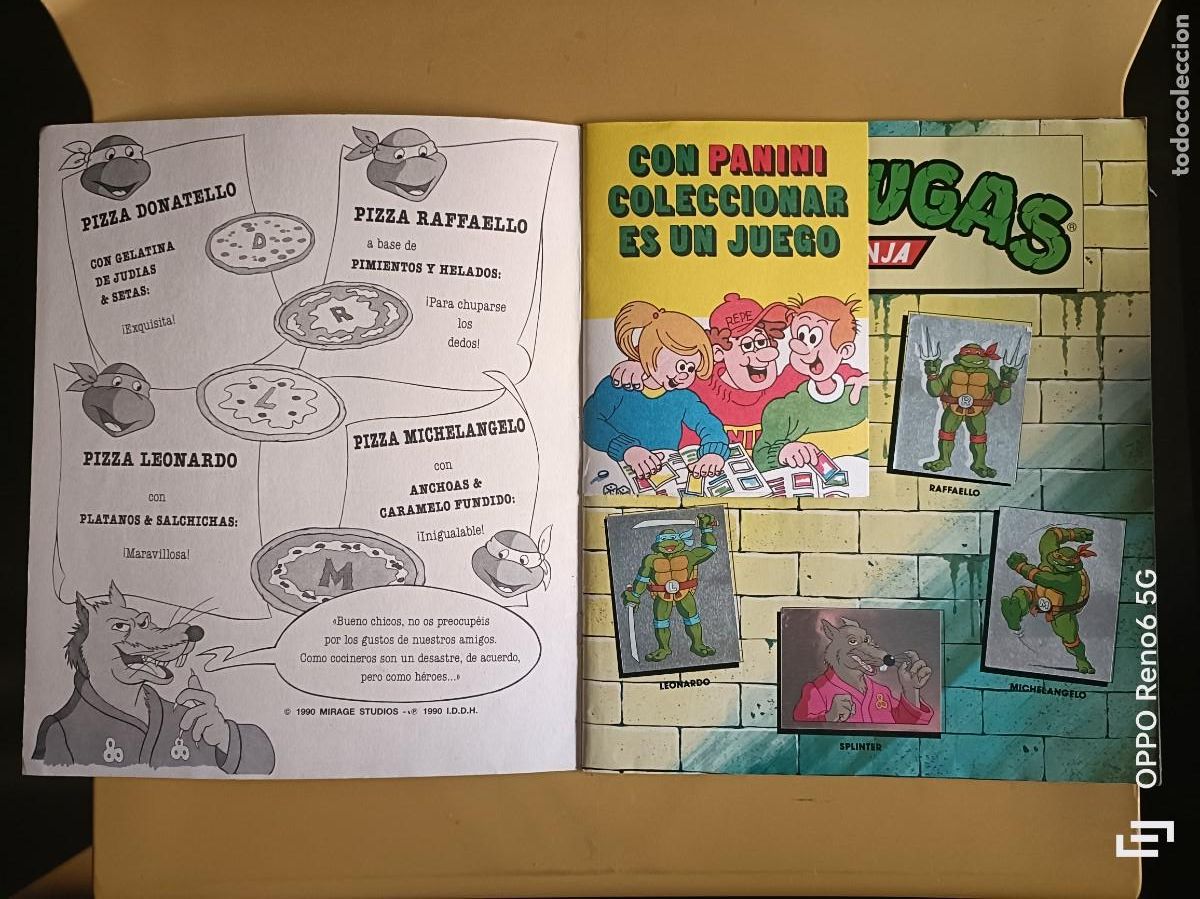 Coleccionismo &aacute;lbum: tortugas ninja, 1990 - Foto 2