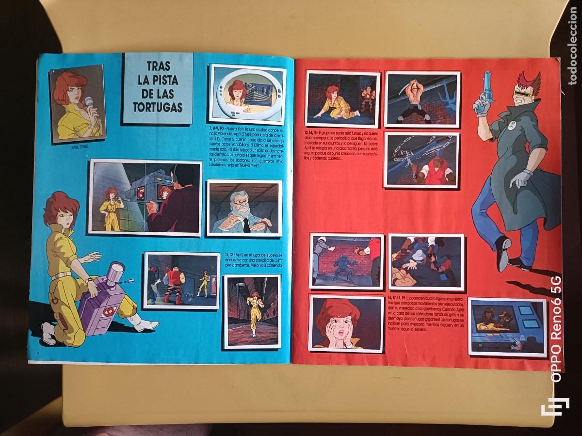 Coleccionismo &aacute;lbum: tortugas ninja, 1990 - Foto 3