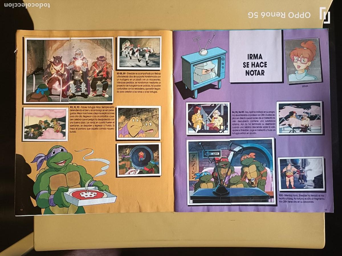 Coleccionismo &aacute;lbum: tortugas ninja, 1990 - Foto 8