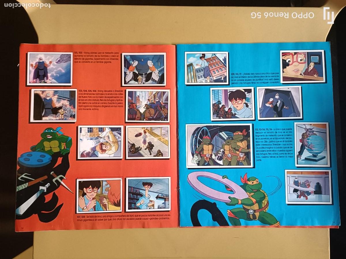 Coleccionismo &aacute;lbum: tortugas ninja, 1990 - Foto 9