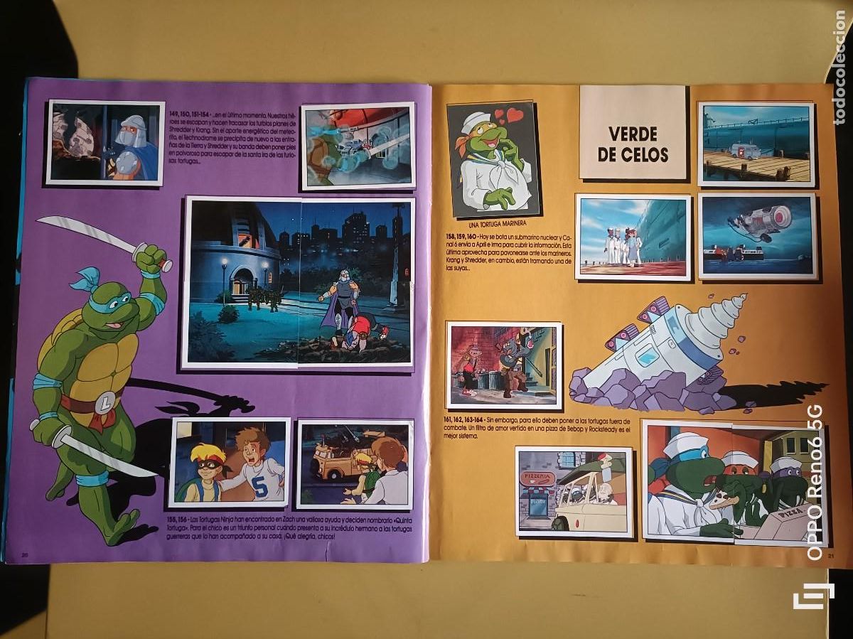 Coleccionismo &aacute;lbum: tortugas ninja, 1990 - Foto 12