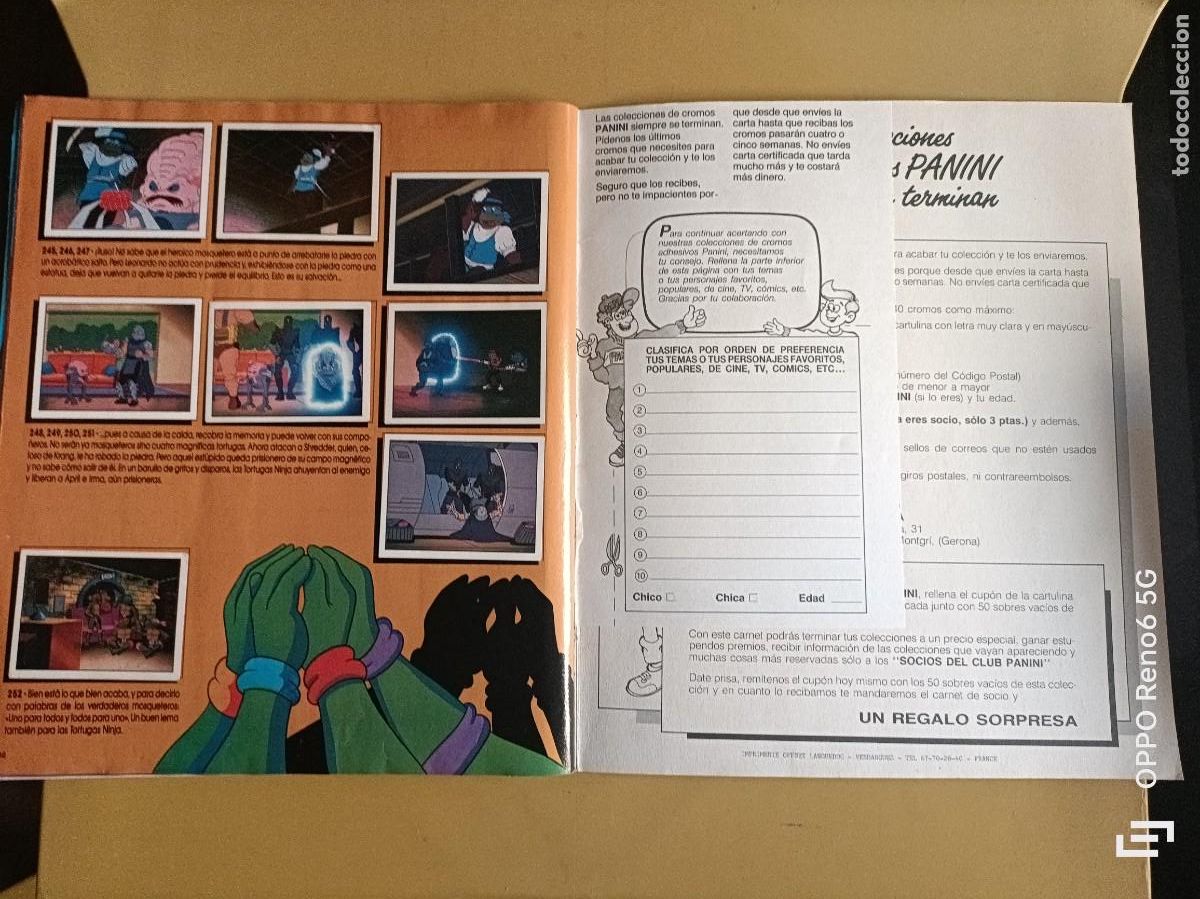 Coleccionismo &aacute;lbum: tortugas ninja, 1990 - Foto 18