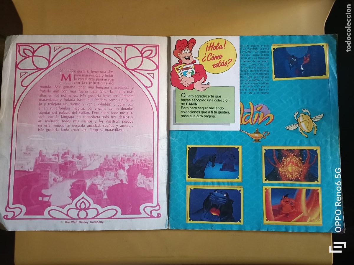 Coleccionismo &aacute;lbum: aladdin, walt disney. - Foto 2